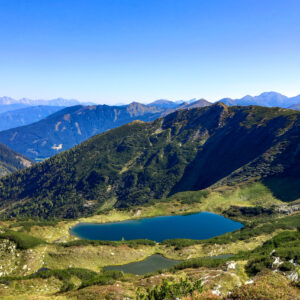 Über die Gewürzalm und den Riednersee zur Seekoppe