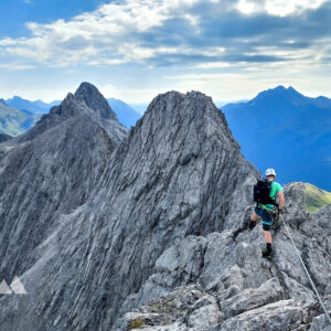 Langes Klettersteigvergnügen am Arlberger Klettersteig