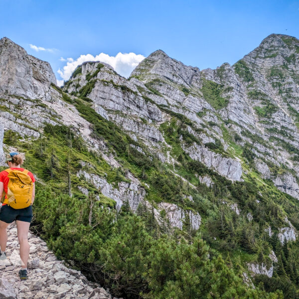 Die Hauptattraktion dieser Tour: Der Raue Kamm. Foto: Peter, POW AT